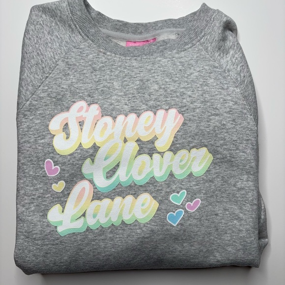 Stoney Clover Lane X Target Grey Sweatshirt Size Women Small - Picture 3 of 7
